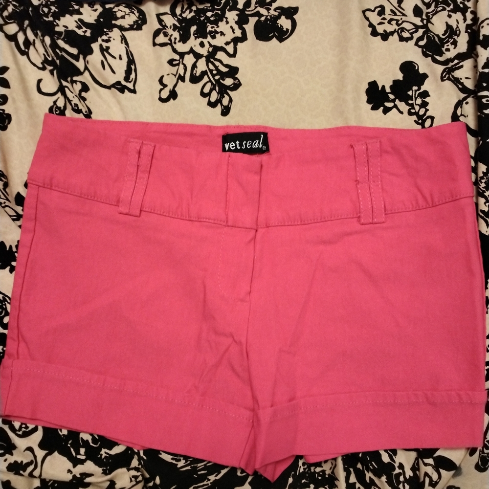 Wet seal size small pink shorts
